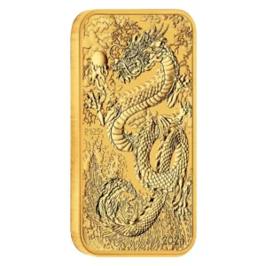 1oz Australian Dragon 2024 Gold Bar - Image 3