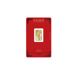 PAMP Lunar Tiger Gold Minted Bar - 5g