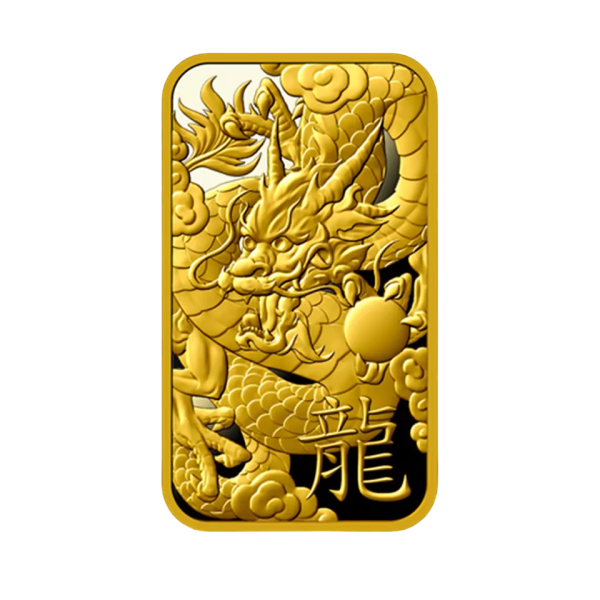 5g Argor-Heraeus Lunar Dragon 2024 Gold Bar