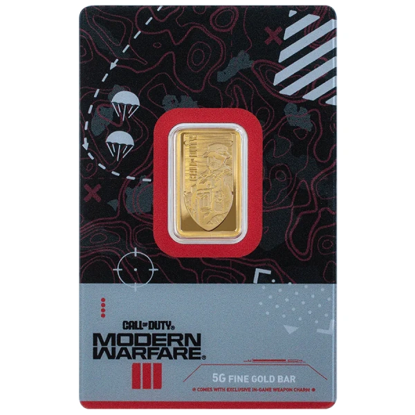 5g PAMP Call of Duty Modern Warfare III Gold Bar - Image 4