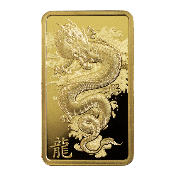 2024 5 Grams Year of the Dragon PAMP Suisse Gold Bar