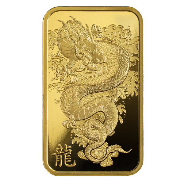 2024 1oz Year of the Dragon | PAMP Suisse | Gold Bar