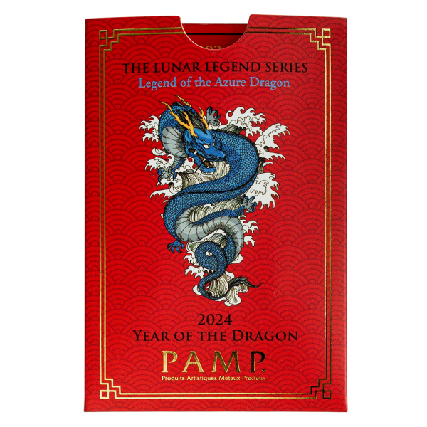 2024 1oz Year of the Dragon | PAMP Suisse | Gold Bar - Image 8