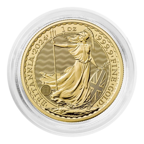 Britannia 2024 1oz Gold Bullion Coin - Image 6