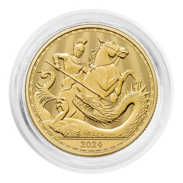 St George and the Dragon 2024 1oz Gold Bullion Coin - Image 5