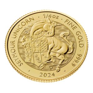 1/4oz The Tudor Beasts: the Seymour Unicorn Gold Coin 2024 - Image 5