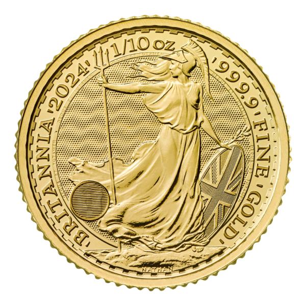 1/10oz British Britannia Gold Coin 2024