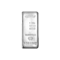 1 Kilo Metalor Silver Bar