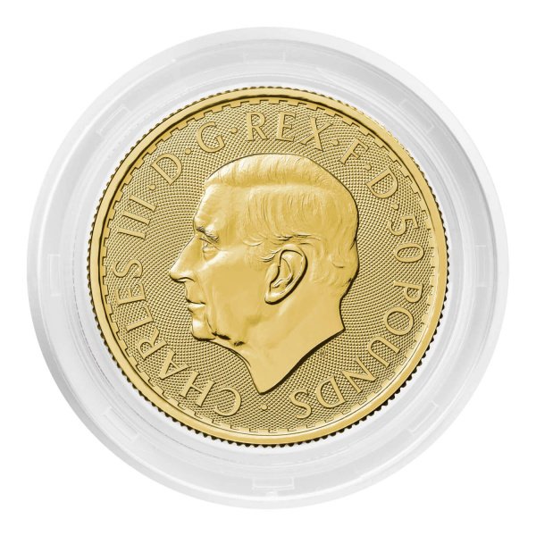 1/2oz British Britannia Gold Coin 2024 - Image 2