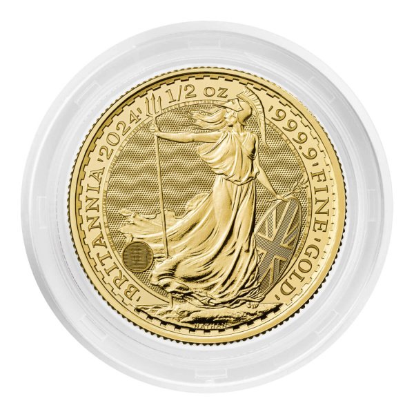 1/2oz British Britannia Gold Coin 2024 - Image 3