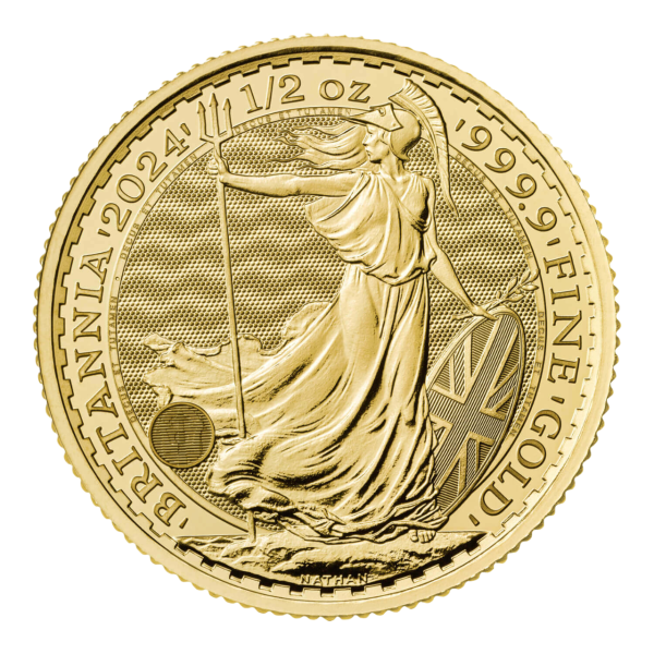 1/2oz British Britannia Gold Coin 2024