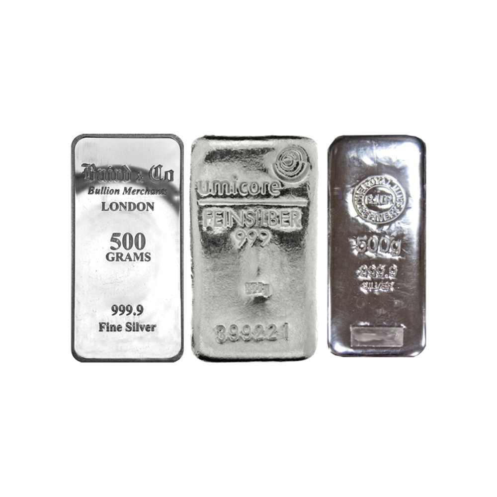 Best Value 500g Silver Bar