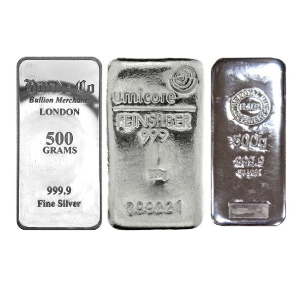 Best Value 500g Silver Bar