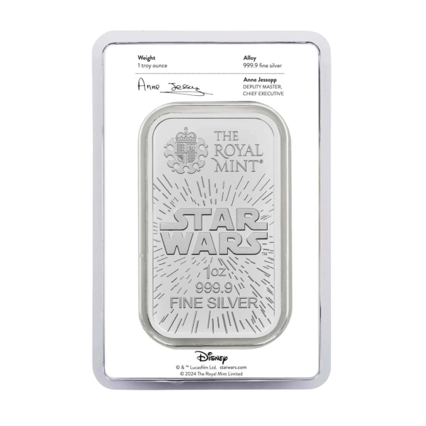 1 oz Star Wars Silver Bar | The Royal Mint