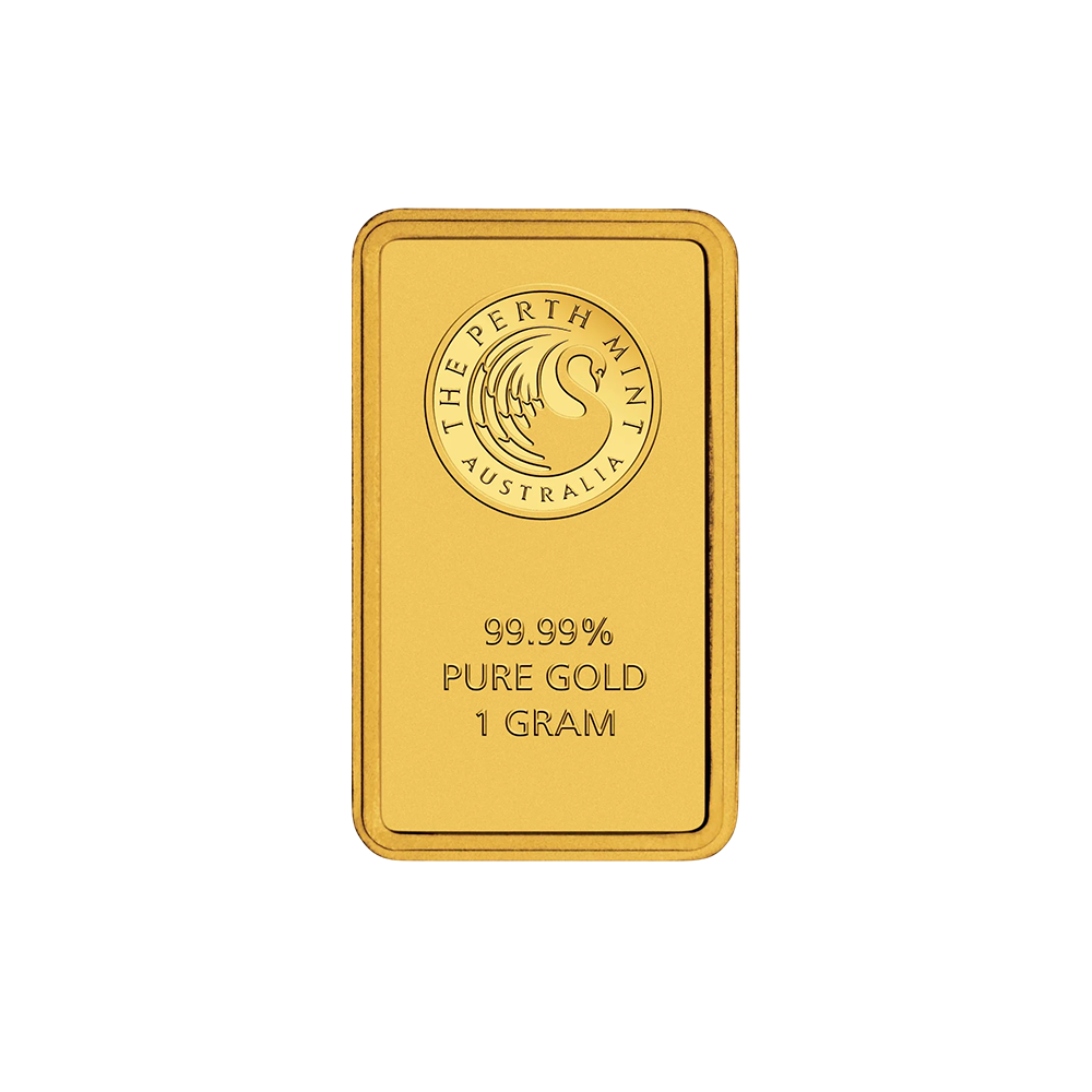 1g Gold Minted Bar