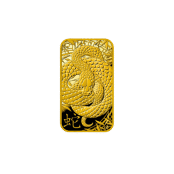 1g Argor-Heraeus Lunar Snake 2025 Gold Bar