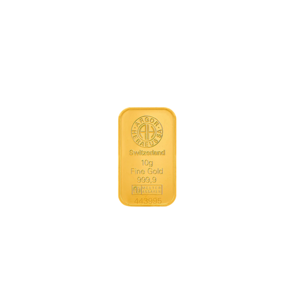 10g Minted Gold Bar | Argor-Heraeus - Image 3