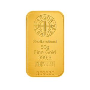 50g Minted Gold Bar | Argor-Heraeus - Image 3