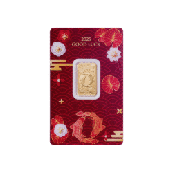 PAMP Good Luck Koi Fish 5g Gold Minted Bar