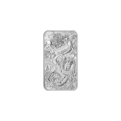 2024 Australian Dragon Rectangular 1oz Silver